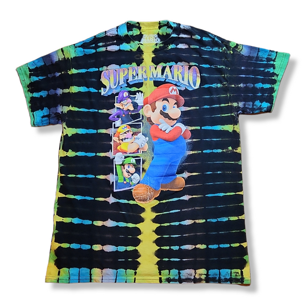 Reverse Dyed Mario Tee Size Small